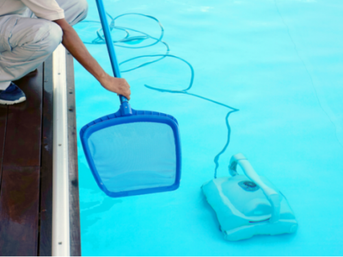 Swimming Pool Vacuum for Cleaning and Maintenance