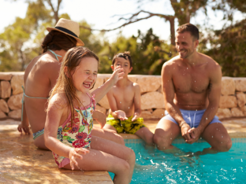 The Right Pool for Your Family - Above ground in-ground swimming pools