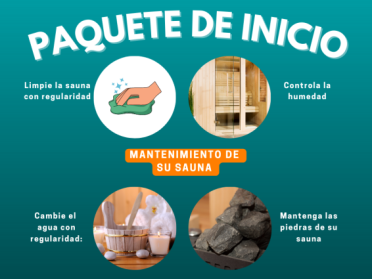 4 consejos para el mantenimiento de su sauna 