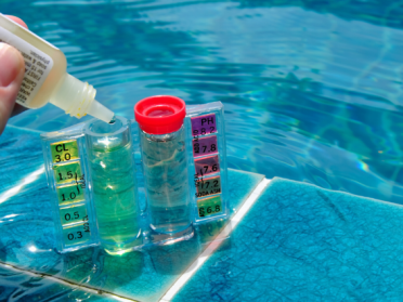 How often should you check the balance of your pool water? 