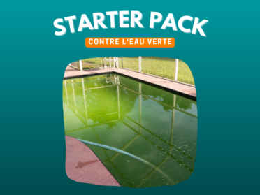 Le Starter Pack contre l'eau verte de votre piscine : Retrouvez une eau cristalline ! 